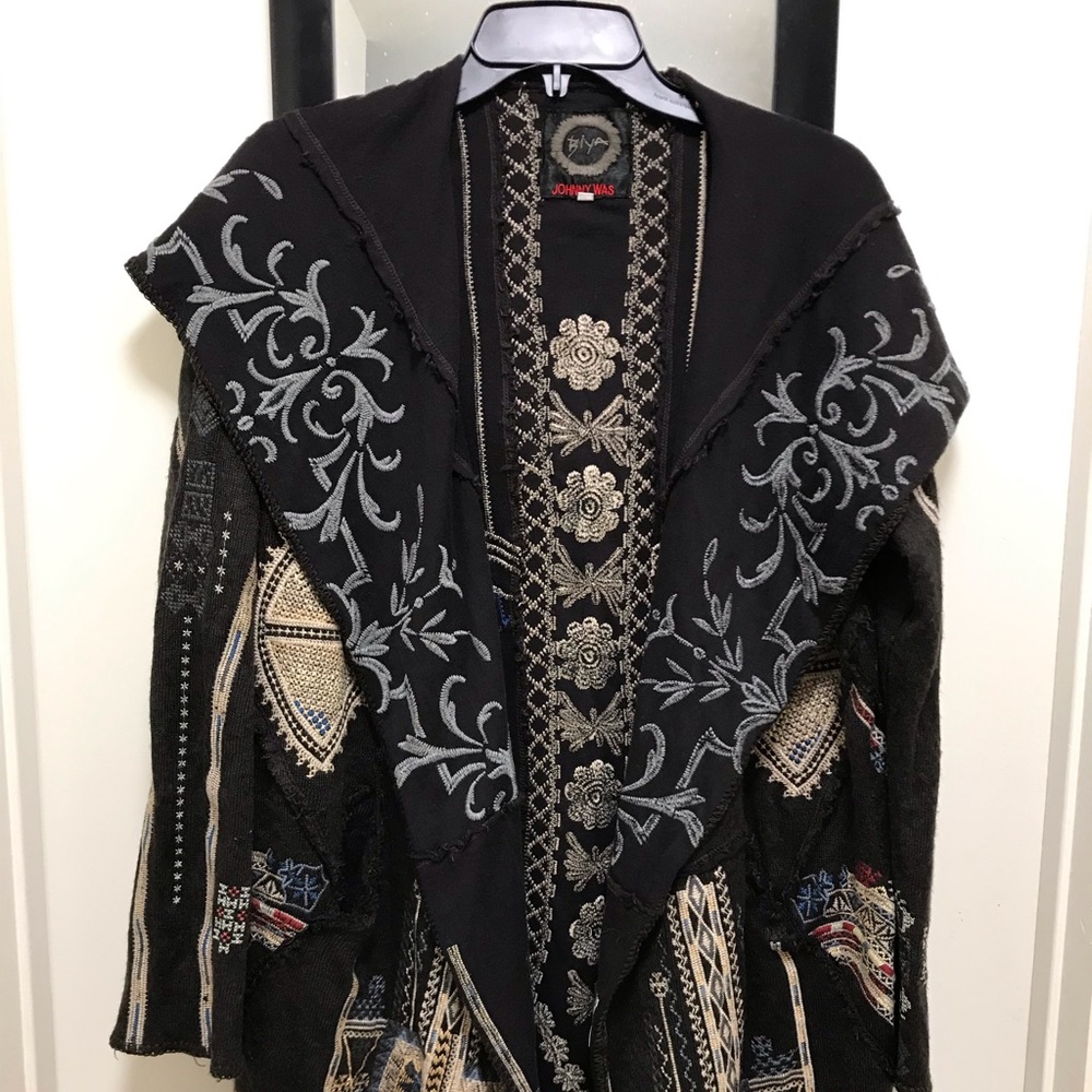 Johnny Was Biya Hooded Sweater